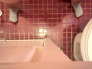 NurseTheWino Cumming in Hand after long days work