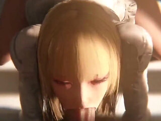 Lili Deepthroating a Gooner Cock Like She Fucking Means It