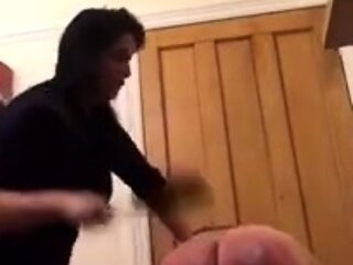 Amateur BDSM spanking slave fuck