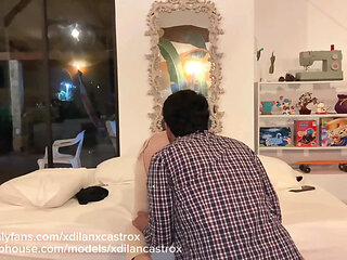 Bareback Fucking of Young Twink's Tight Ass and Filling His Ass with Cum Anal Creampie