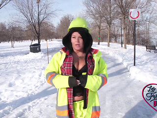 Eva, a Naughty Quebecer with Big Tits