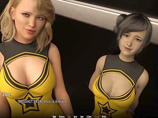 Wvm Shauna's sexy anime adventure with moaning and pleasure