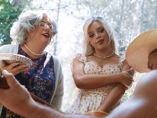 TRANS ANGELS - Sultry Tgirl Angellica Good Puts Her Big Tits On Display And Takes Cock Deep In Every Position