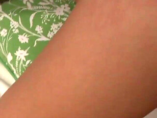 Brunette teen sucks and fucks big cock in the bed