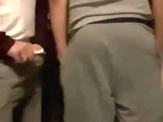 Late Night, Empty Street... a Straight Boy Decided to Piss on His Twink Flatmate for Fun!