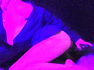 Huge Natural Tits Playing with Myself and My Huge Glass Dildo