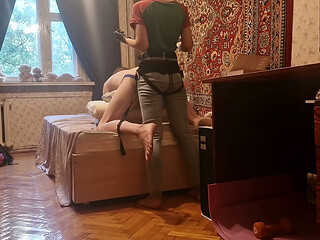 Anastasia Mistress homemade pegging Sasha Earth