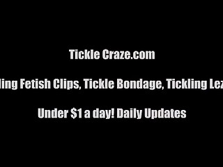 Its tickle time for this little bitch