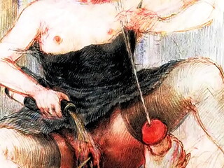 vintage erotic art