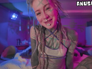 Private at home toys masturbation and ANAL fuck