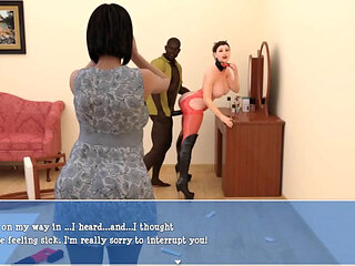 Lily of the valley: a Jamaican guy with a huge cock is pounding a mature lady hard ep 20