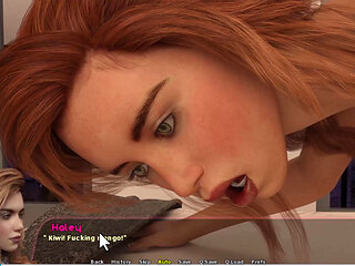 Haley Story #14 - Adriana and Haley had a sexy moment at the swimming pool...Johannes fucked Adriana.