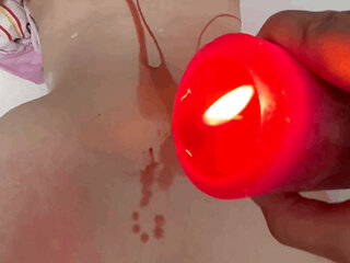 Hot Wax Session While We're Having Sex