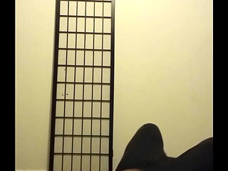 Doing some more spider/ crab exercises before restricted cum on ass roleplay 1