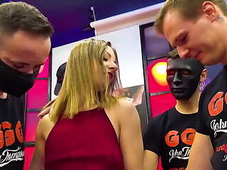Teaser - GGG - HER FIRST TIME AT GGG AND THE STUDIO IS FULL OF MEN