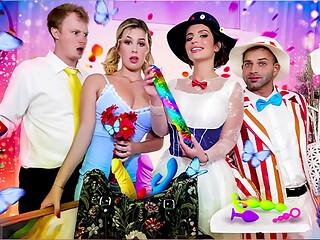 Magical Merry Mary'_s Poppin Pussy - Alexa Payne, Ashley Alexander, JImmy Michaels, Nicky Rebel