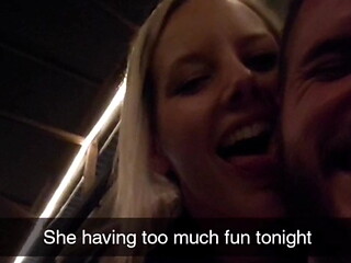 Flashing, Partying and Sucking Cock