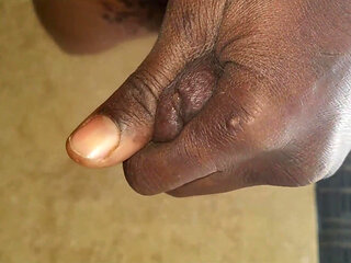 Yesterday I Satisfied Myself the Way I Jerk My Black Big Dick