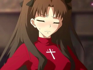 Fate - Rin Tohsaka Trio Hentai (by Shiina Ecchi)