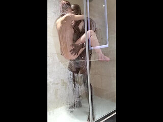 Agzz and Dimitri Shower Scene.