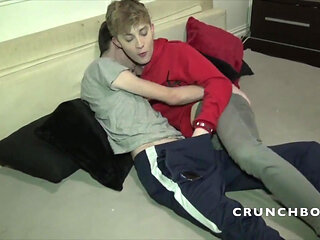 Andrea fucked raw by his straight friend for fun sex