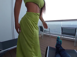 Creampie Sex on the Cruise Ship