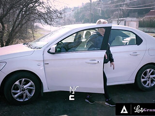 LUSTY GRANDMAS - Oiled GILF Bibi Pink Craves BF's Hard Cock Deep