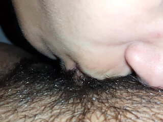 I Take Her Clit in My Mouth and Squeeze It with My Lips so That She Cums in My Mouth Faster