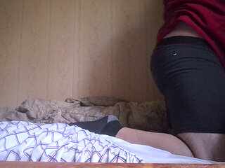 Stripetease with cumshot