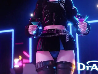 Yelan and Xingqiu Have a Girls Night Out and Fuck Some Random Guys