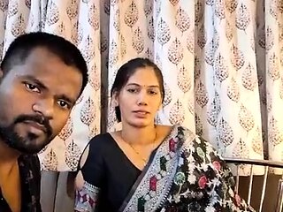 Indian Curvy Milf Nude Cam Show With Husband VISIT MY - AND