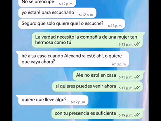 Hot Chat with My Stepdaughter's Friend