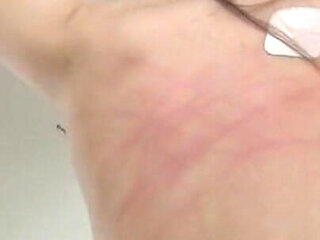 Katie Gold bare back whip