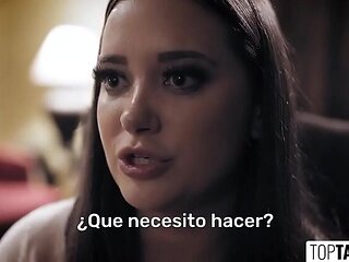 Hot Church Confession: Naughty Wife Begs for Forgiveness in Spanish Subtitles