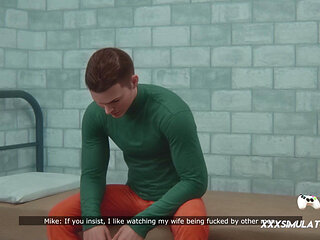 Amanda's Creampie Moans Are Heard by Her Man