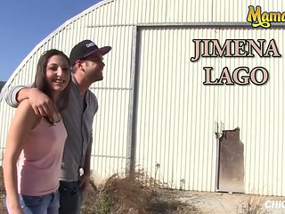 Jimena Lago Fucks Her Latina Pussy Outdoor