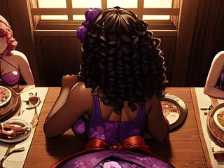 My Girl Made the Mistake of Getting My Dick Hard on Thanksgiving. She Must Not Know I Love It When People Watch