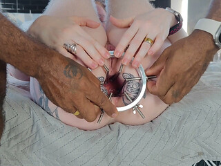 ANAL DILATION MAKES MY ASS FOLDS BURST