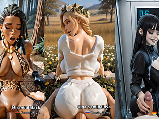 Try Not To Cum Challenge - AI Generated Pornstars 4K Compilation