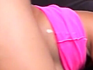 Hot Latina Gets Fucked Doggystyle by a Big Black Cock in Interracial Sex