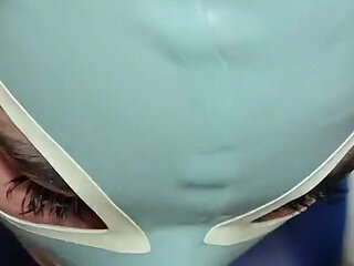 MILF with Blonde Pigtails and Perfect Tits Gives a POV Blowjob with Cumshot in Her Mouth