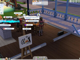 Sims 4 - Revisting the Sims and Having a MILF and a Goth MILF Live Together and Have Sex with Different People