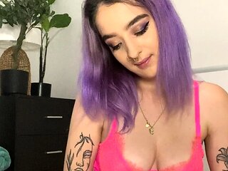 Solo angel enjoys anal masturbation with toys