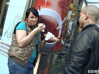 Hot cock after a hotdog: Blowjob, Amateur  Cowgirl Porn