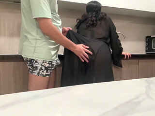 Muslim Hijab Stepmom Get Fucked