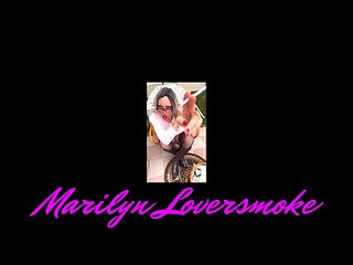 Smoking Fetish Trans Marilyn Loversmoke Flashing Big Ti...