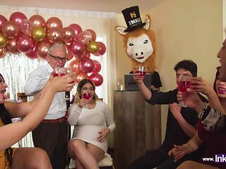 The Pregnancy Party - Makanaky Royalty by InkaSex: Blowjob, Missonary  Big Tits Porn