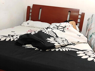 Stepmom Has Sex Under the Covers with Her Stupid Stepson