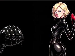 I Enjoy Breaking Her Ass with the Finger Dildo