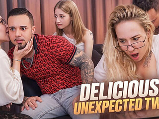 Cheating Blonde Bella Mur Fucks Big Cock in Psychologist Role Play - Huge Cumshot on Big Tits